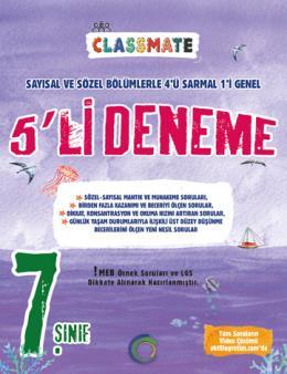 Okyanus 7. Sınıf Classmate 5’li Deneme